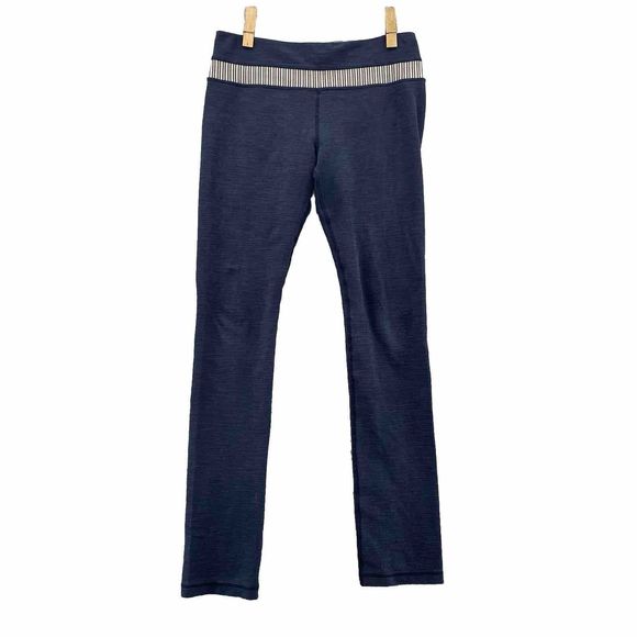 Lululemon Pants - Lululemon Pants Run Fast Free Size 6 Black Leggings Training Yoga Outdoors Women